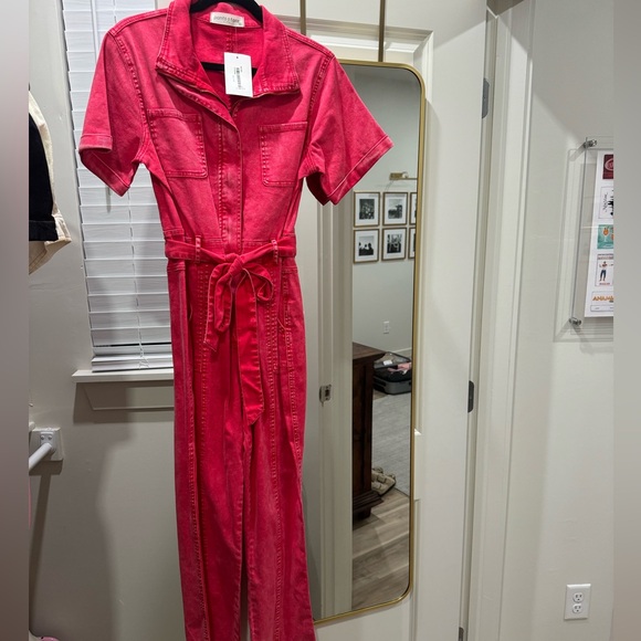Red Pants Store Jumpsuit NTW - Picture 1 of 2
